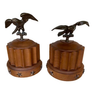 1950s American Eagle Bookends - a Pair For Sale