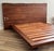 Organic Live Edge Slab Headboard Queen Platform Bed For Sale - Image 15 of 16