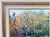 Contemporary 1980s Mykola Bodnar – Autumn Forest Landscape Original Oil Painting, Framed For Sale - Image 3 of 12