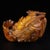 Chinese Carved Horn Brush Washer With Lotus Motif For Sale - Image 3 of 9