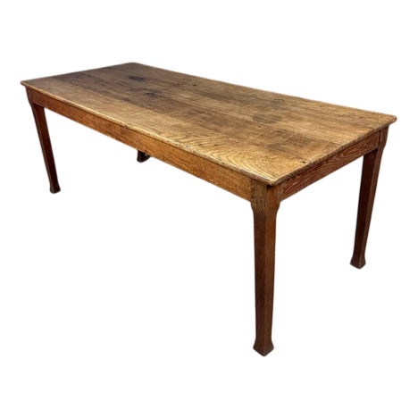 German Oak Café Table For Sale