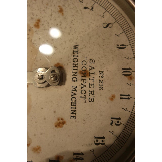 Antique Cast Iron Model 216 Scale from Salter's For Sale - Image 6 of 8