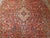 Red Early 20th Century Persian Kashan Rug, Hand-Knotted Wool & Cotton, Floral Garden Pattern, Brick-Red & Ivory, 9x12 For Sale - Image 8 of 13