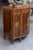 Brown One of a Pair of English Satinwood, Mahogany and Painted Serpentine Cabinets, Mid 19th Century For Sale - Image 8 of 12