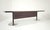 Black Vintage Conference Table in Wood and Steel, 1970s For Sale - Image 8 of 18