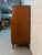 American of Martinsville Mid 20th Century Merton Gershun for American of Martinsville "Dania" High-Boy Walnut Dresser For Sale - Image 4 of 14