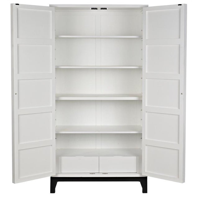 Not Yet Made - Made To Order NOIR Small Maharadscha Hutch, Solid White For Sale - Image 5 of 13