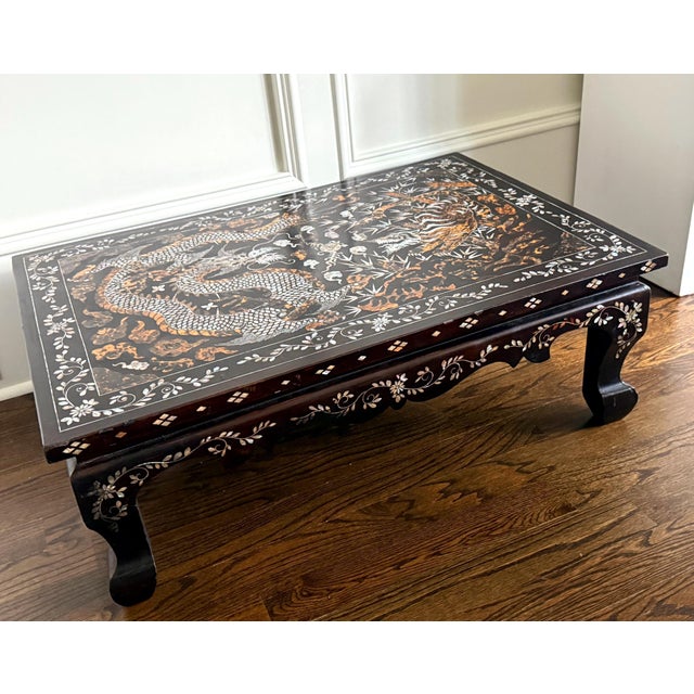Musuem Quality Antique Korean Table with superb Inlay Joseon Dynasty For Sale - Image 4 of 18