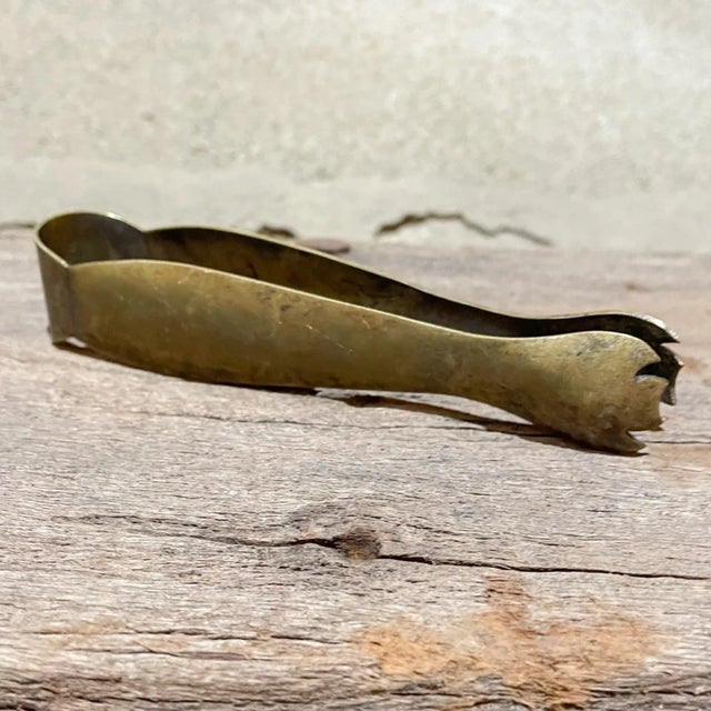 Vintage Silverplate Ice Tongs For Sale - Image 11 of 11