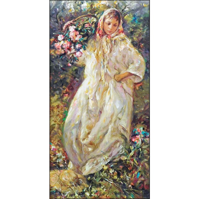 "Fall" From Four Seasons Suite -framed by Royo Limited Edition Serigraph on Board Hand Signed by the Artist Framed Size:...