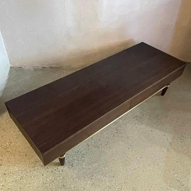 1950s American of Martinsville Console Coffee Table Media