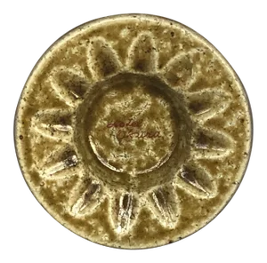 1960s Brutalist Pottery Hotel Ashtray Bowl