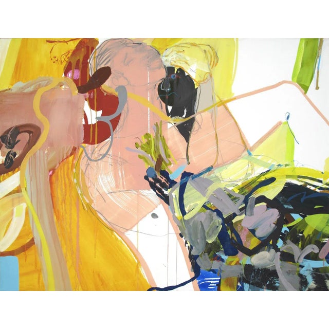 Gouache on marouflaged paper with canvas Sandra Detourbet is a French artist born in 1967 who works & lives in Ivry-sur-...