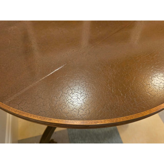 Brown Vintage Rose Tarlow Melrose House 28" Accent Table For Sale - Image 8 of 16