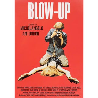 Blow-Up R2007 German A1 Film Poster For Sale