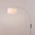 Wall-mounted overhead light with zero floor space used - satin nickel, cantilevered, smart-home ready. The Scallop Wall...