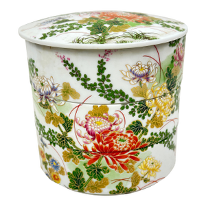 Japanese Shibata Toki Porcelain Trinket Box
