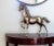 Metal 1970s Vintage Brass Horse For Sale - Image 7 of 7