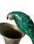 Mid-Century Modern Vintage Brass Pitcher With Malachite Parrot Handle For Sale - Image 3 of 10