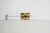Vintage Italian Murano Glass and Brass Wall Sconce, 1960s For Sale - Image 11 of 11