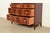 Antique Georgian Banded Flame Mahogany Chest of Drawers by Luce Furniture, Circa 1920s For Sale In South Bend - Image 6 of 18