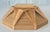 Late 20th Century Vintage Tramp Art Style Octagonal Popsicle Stick Catchall Bowl For Sale - Image 5 of 10