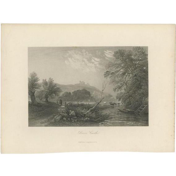 Appleton, Pendennis Castle Near Falmouth, Cornwall, England, 1879, Print For Sale