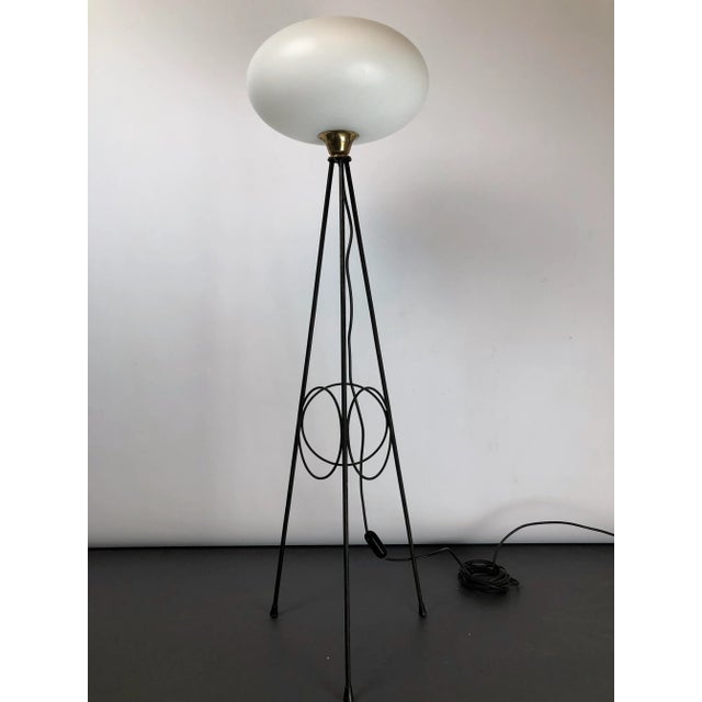 1950s Italian Brass Floor Lamp from Stilnovo, 1950s For Sale - Image 5 of 18