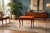 Mahogany Piano Stool in Orange Corduroy with Storage, 1950s For Sale - Image 9 of 10