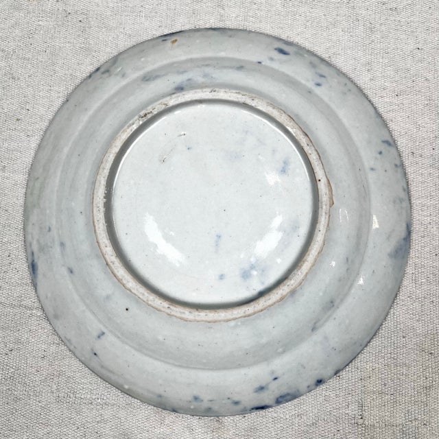 Antique Chinese Export Blue Willow Canton Dish For Sale - Image 11 of 11