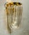 "Trilobo" wall sconce by Venini - 1970s - Murano Glass and Brass Elegant and refined "Trilobo" wall sconce produced by...