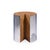 Leon Rosen Leon Rosen for Pace Style Mid Century Pac-Man Chrome Drum Tables - Pair For Sale - Image 4 of 11