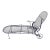 Woodard Rare Sculptura Chaise Lounge, Restored Antique For Sale