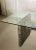 1960s Adrian Pearsall for Craft Associates Brutalist Glass Dining Table, Attributed For Sale - Image 9 of 12