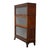 An antique Macey 3-stack barrister bookcase, crafted from oak around 1920. This functional and decorative piece features...