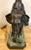 Late 20th Century Late 20th Century Maitland-Smith Bronze Asian Elephant Table Lamp on Serpentine Marble Base For Sale - Image 5 of 14
