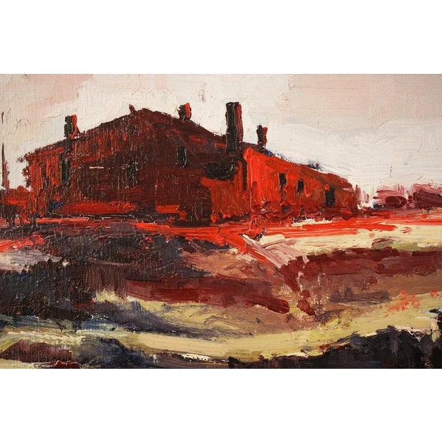 2010s Ernest Julien Malla, Fauvist Landscape, 2010, Oil on Canvas For Sale - Image 5 of 11