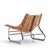 Chrome Johan Bertil Häggström for Swed-Form Mid Century Swedish Leather and Chrome Corset Chairs - Pair For Sale - Image 8 of 12