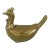 Mid-Century Brass Bird Box For Sale
