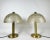 Vintage Table Lamps in Glass and Brass by Peill & Putzler, 1970s, Set of 2 For Sale - Image 11 of 11