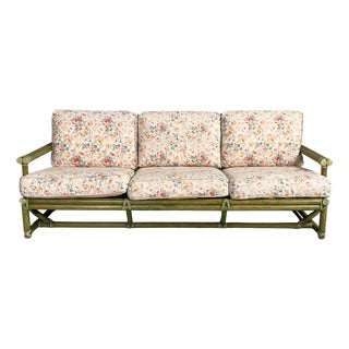 American Modern Sofa by Lyda Levi for McGuire, 1970s For Sale