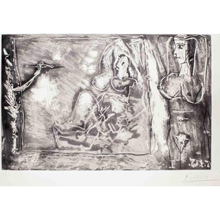 Pablo Picasso, In the Studio Etching Edition 32/50, 1965, Etching For Sale