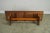 Wood Antique Rustic Arts & Crafts Bench Settee For Sale - Image 7 of 13