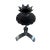 Vintage Brutalist Chain Link Candle Holder For Sale In Charlotte - Image 6 of 8