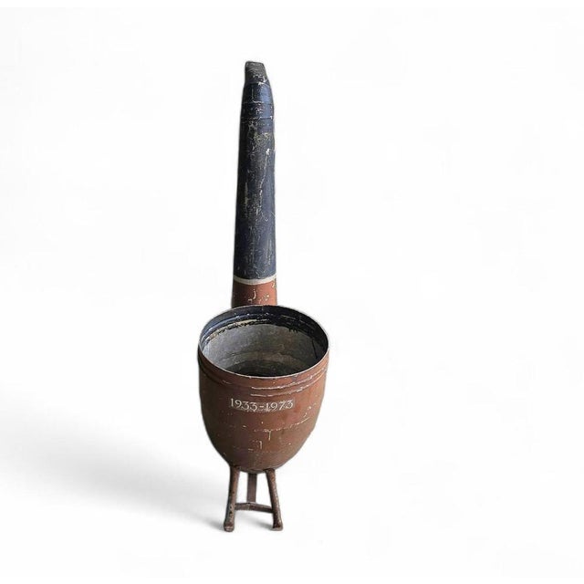 Large Zinc Pipe, 1973 For Sale - Image 6 of 18