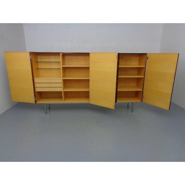 1960s Large Mid-Century Modern Swiss Sideboard, 1960s For Sale - Image 5 of 17