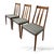 Vintage Danish Teak Dining Chairs from Drylund, 1970s, Set of 3 For Sale - Image 4 of 8