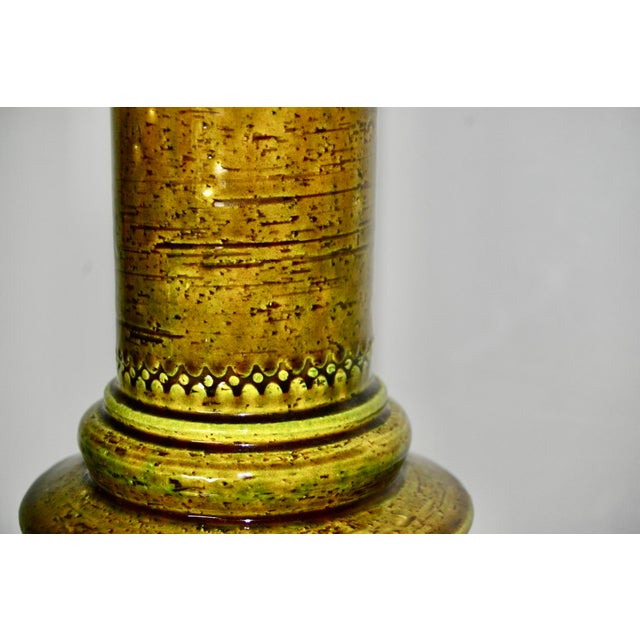 1960s Large Ceramic Lamp by Aldo Londi for Bitossi, 1960 For Sale - Image 5 of 6