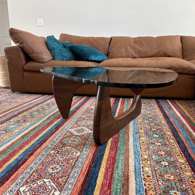 Mid-Century Modern Herman Miller Noguchi Table in Walnut For Sale - Image 3 of 5