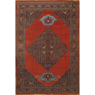 Antique Pasargad Bidjar Rug - 9'6" x 14' For Sale